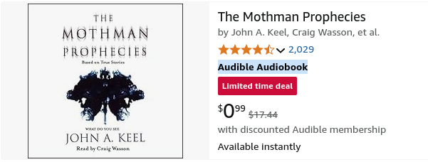 The Mothman Prophecies

4.3 out of 5 stars 2,029
Audible Audiobook