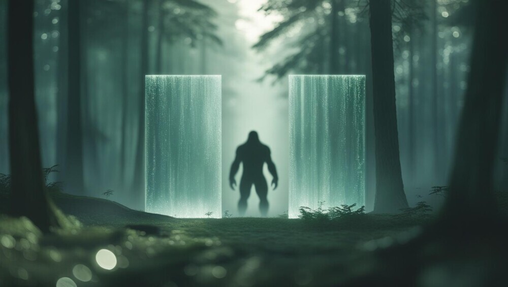  Portals. Static. Stillness.Bigfoot