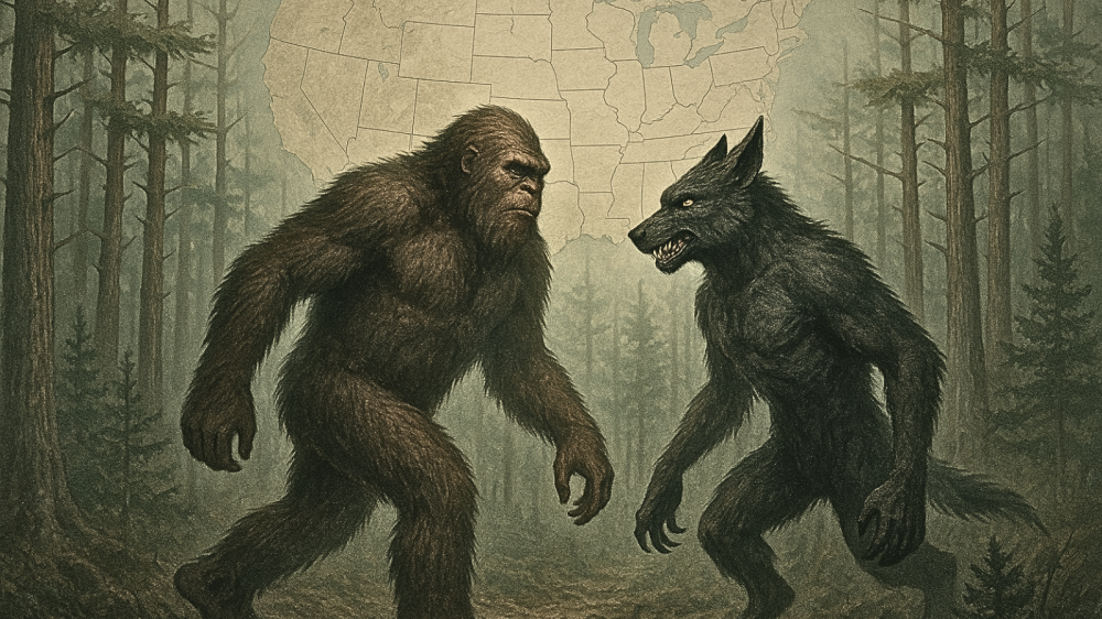 Sightings of both cryptids span across the U.S., but Michigan, Ohio, Pennsylvania, and Kentucky seem to sit at the crossroads. 